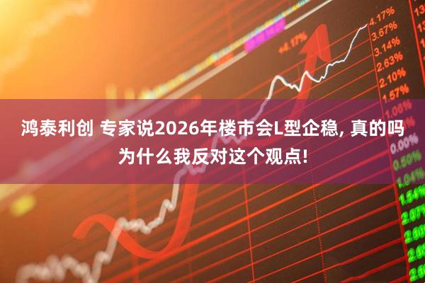 鸿泰利创 专家说2026年楼市会L型企稳, 真的吗为什么我反对这个观点!